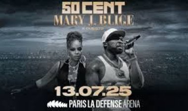 50 Cent et Mary J. Blige enflamment Paris La Défense Arena pour une soirée exceptionnelle